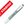Surligneur stabilo swing cool naturecolors pointe biseautee trace 1/4mm coloris vert eucalyptus