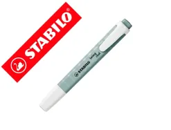 Surligneur stabilo swing cool naturecolors pointe biseautee trace 1/4mm coloris vert eucalyptus