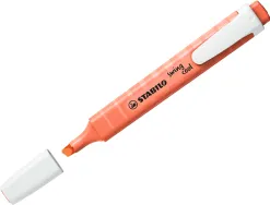 Surligneur stabilo swing cool pastel edition format stylo pointe biseautee trace 1/4mm clip coloris douceur de