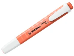 Surligneur stabilo swing cool pastel edition format stylo pointe biseautee trace 1/4mm clip coloris douceur de