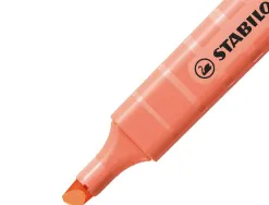 Surligneur stabilo swing cool pastel edition format stylo pointe biseautee trace 1/4mm clip coloris douceur de
