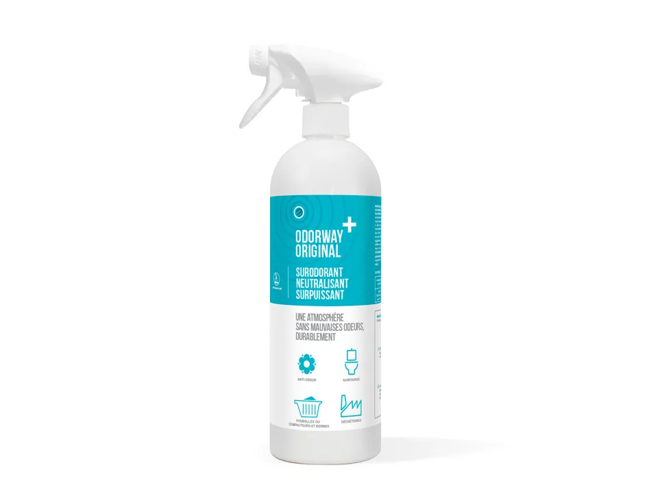 Surodorant neutralisant ecoway probiotique odorway+ original flacon pulverisateur 750ml