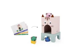 Symetrie et spatialisation janod se reperer dans l espace chat et souris jeu educatif maternelle 3 souris