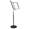 Systeme presentation tarifold pro sur pied a4 pp 10 poches coloris noir