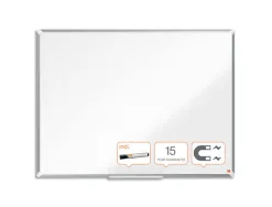 Tableau blanc nobo acier laqué premium plus 1500 x 1000 mm