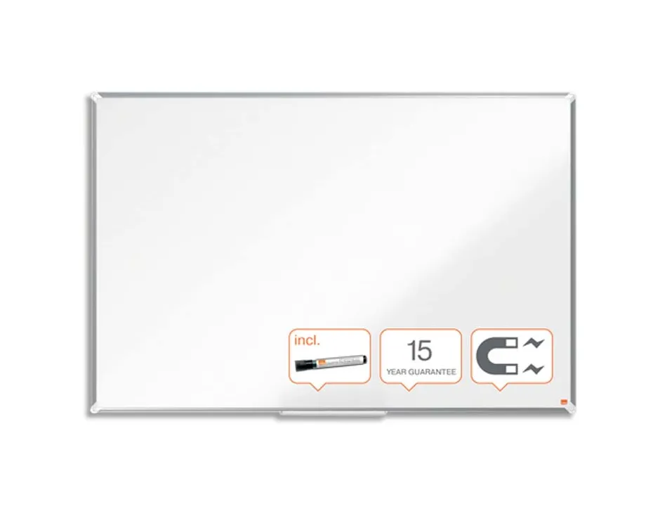 Tableau blanc nobo premium plus acier laque 1200x900mm