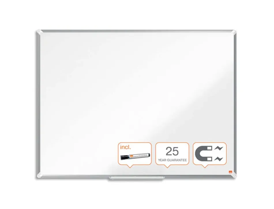 Tableau blanc nobo premium plus emaille 1200x900mm