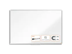 Tableau blanc nobo premium plus acier laque 1800x1200mm