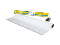 Tableau blanc post-it adhesif effacable en rouleau 1,219x2,42m
