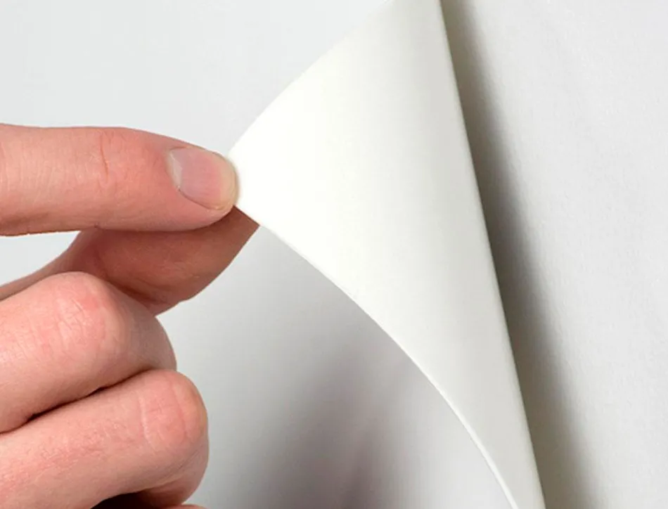 Tableau blanc post-it adhesif effacable en rouleau 1,219x1,829m