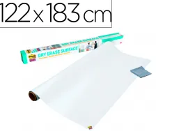 Tableau 3m super sticky en rouleau blanc de 122x183 cm
