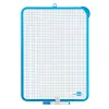 Tableau mini ardoise double face feutre brosse in clus 2 faces quadrillée/unie 24x33cm