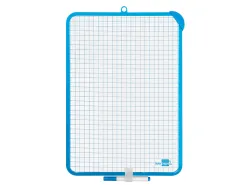 Tableau mini ardoise double face feutre brosse in clus 2 faces quadrillée/unie 24x33cm