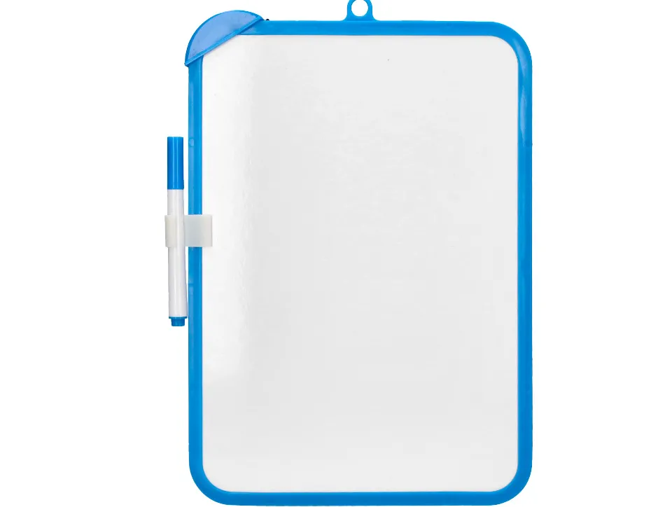 Tableau mini ardoise double face feutre brosse in clus 2 faces quadrillée/unie 24x33cm