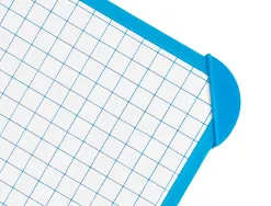 Tableau mini ardoise double face feutre brosse in clus 2 faces quadrillée/unie 24x33cm