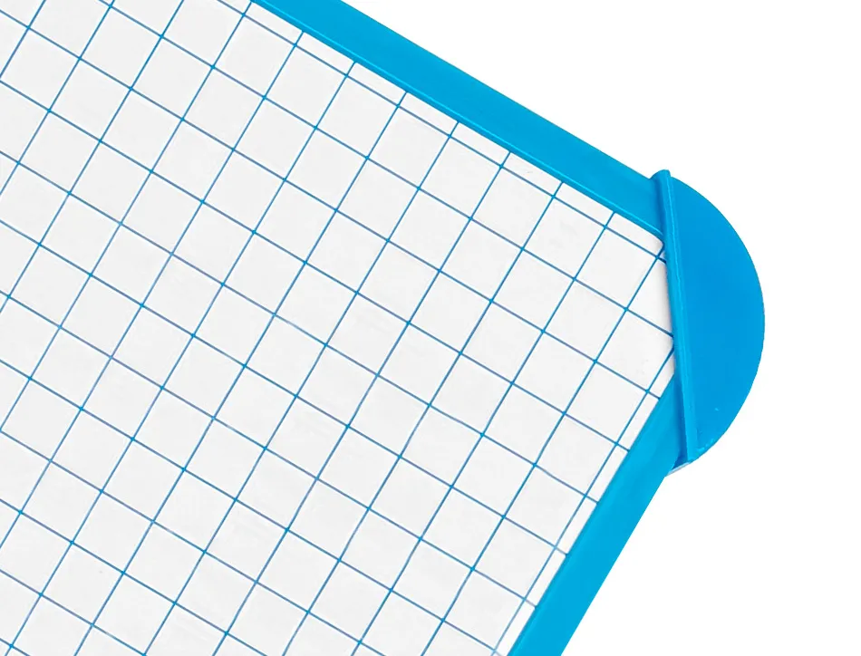 Tableau mini ardoise double face feutre brosse in clus 2 faces quadrillée/unie 24x33cm