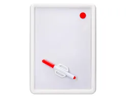 Tableau mini ardoise magnétique feutre brosse inclus 25x35cm coloris assortis