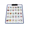 Tableau mural enregistrable rolf tableau mural enregistrable de messages 30 pochettes