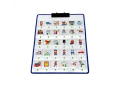 Tableau mural enregistrable rolf tableau mural enregistrable de messages 30 pochettes