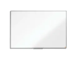 Tableau nobo blanc essence surface magnetique acier laque 1500x1000mm cadre aluminium