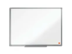 Tableau nobo blanc essence surface magnetique emaille 600x450mm