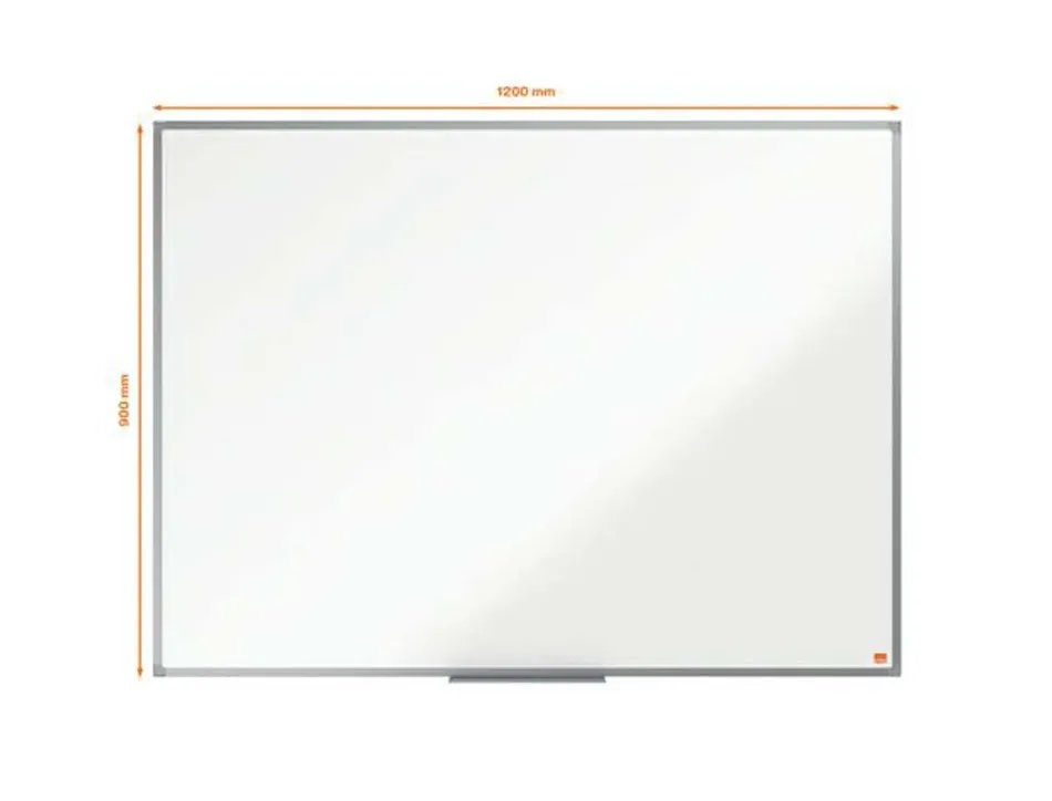Tableau nobo blanc essence surface magnetique emaille 1200x900mm