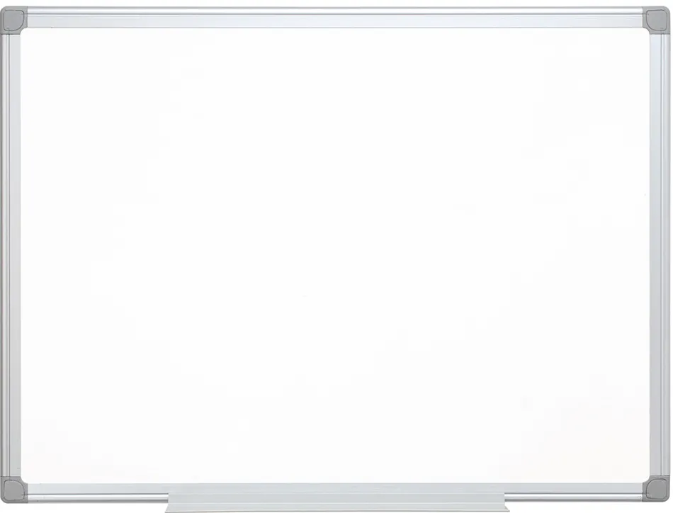 Tableau q-connect laque magnetique cadre aluminium ideal colleges bureaux inclus accessoires fixation mur