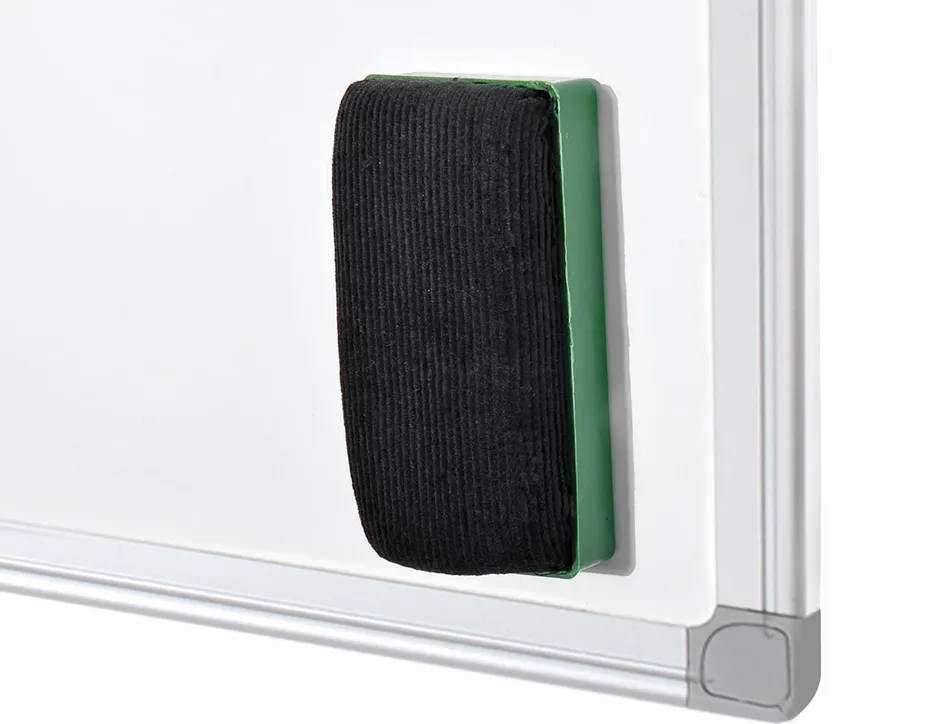 Tableau q-connect laque magnetique cadre aluminium ideal colleges bureaux inclus accessoires fixation mur