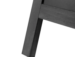 Tableau sol noir liderpapel bois hôtellerie chevalet double face marqueur type craie 75x135x52cm