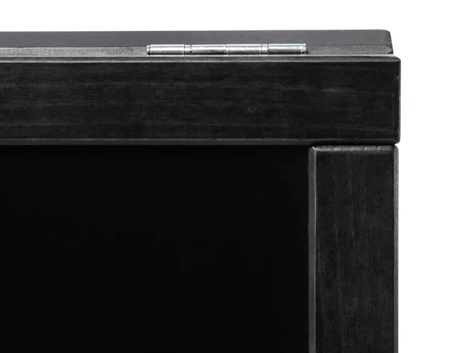 Tableau sol noir liderpapel bois hôtellerie chevalet double face marqueur type craie 75x135x52cm