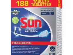Tablettes lave-vaisselle sun professionnelles cycles courts boîte 188