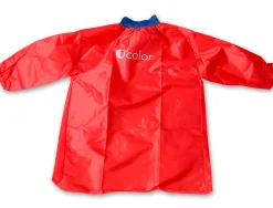 Tablier de protection lavable pour enfant de 2 4 ans couleur rouge