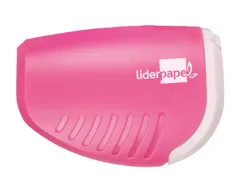 Taille-crayon liderpapel plastique réservoir à copeaux non détachable 1 usage coloris assortis