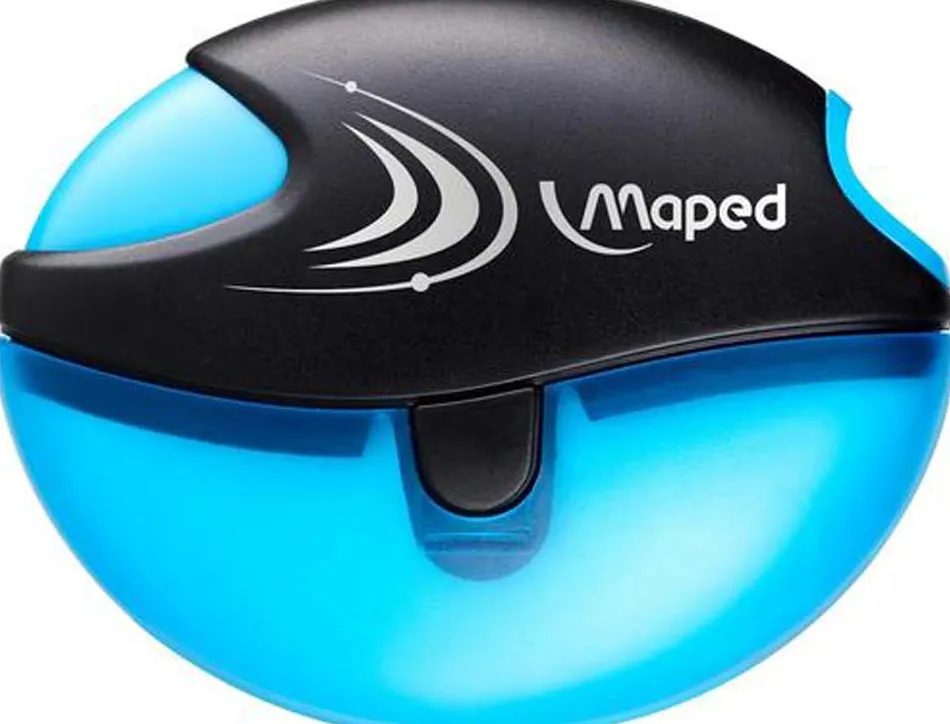Taille-crayon maped galactic 1 usage couleurs assorties