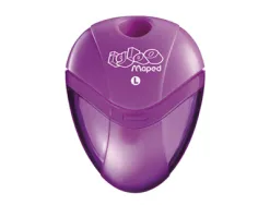 Taille-crayon maped i-gloo spécial gaucher réservoir 1 usage ouverture facile sécurisée coloris assortis