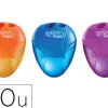 Taille-crayon maped i-gloo réservoir 2 usages coloris assortis présentoir 30 unités