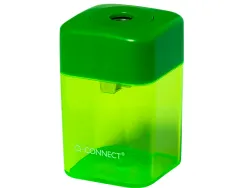 Taille-crayon q-connect économique réservoir plastique transparent 1 usage