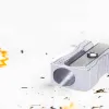 Taille-crayon q-connect metallique rectangulaire 1 usage