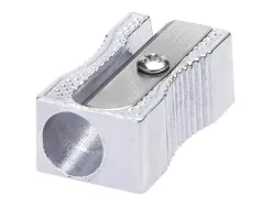 Taille-crayon q-connect metallique rectangulaire 1 usage