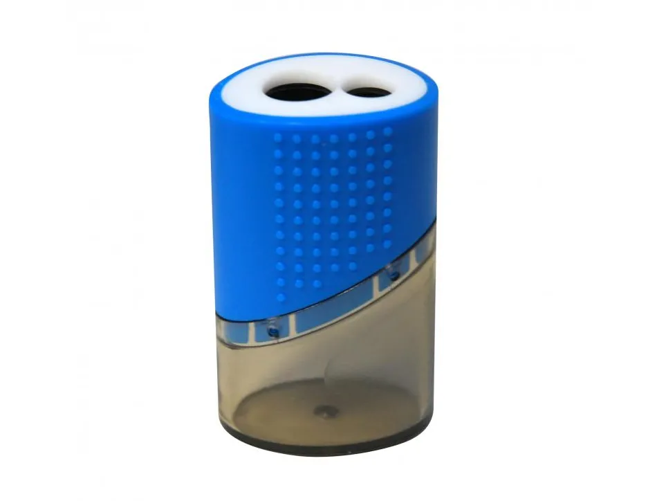 Taille-crayons wonday plastique 2 usages reserve coloris assortis