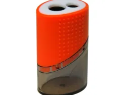 Taille-crayons wonday plastique 2 usages reserve coloris assortis