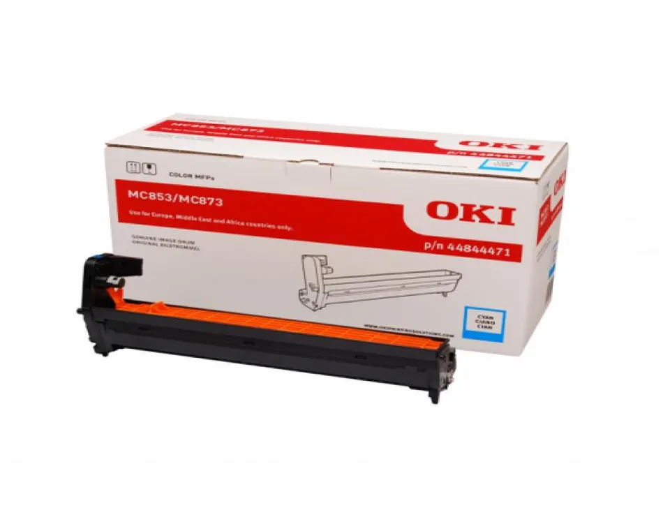 Tambour laser oki mc853/873 couleur cyan 30000 pag