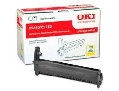 Tambour oki c5650 couleur jaune 20000 pag