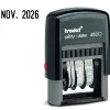 Tampon dateur trodat printy 4820 encrage automatique 1 ligne taille empreinte 27x4mm coloris noir
