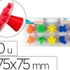 Tampons sodertex mon beau sapin en mousse double densite avec poignee 75x75mm 10 pcs coloris assortis