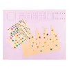 Tapis apli silicone anti-adhesif & anti-derapant coloris lilas
