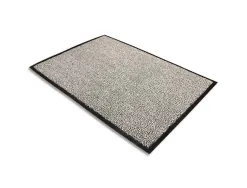 Tapis d accueil doortex advantage gris en polypropylene 120 x 180 cm epaisseur 10 mm