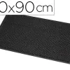Tapis paperflow absorbant microfibre et polypropylène 60x90cm coloris anthracite