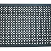 Tapis q-connect anti-fatigue pvc 80x120cm coloris noir