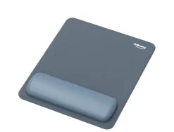 Tapis souris fellowes breyta repose-poignets coloris bleu marine